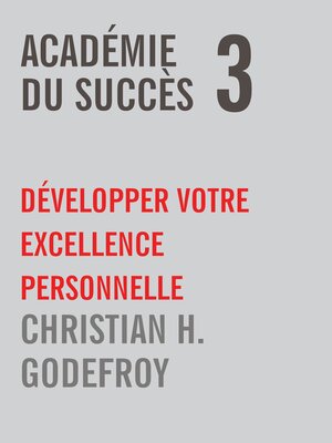 cover image of Académie du succès 3